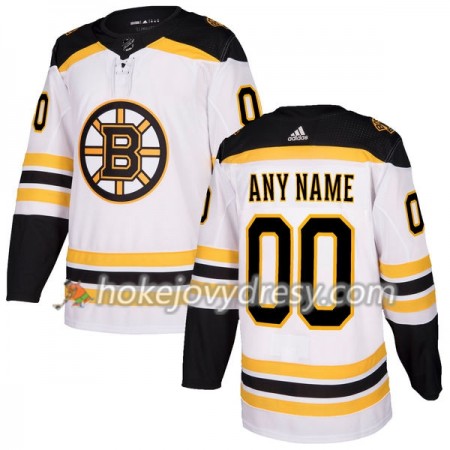 Pánské Hokejový Dres Boston Bruins Personalizované Bílá 2017-2018 Adidas Authentic